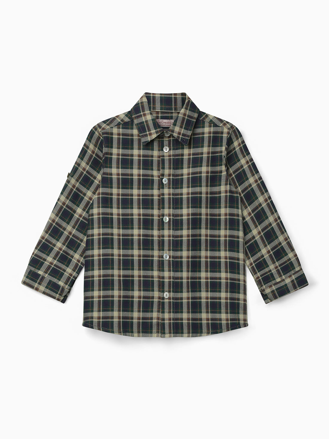 nico shirt green tartan