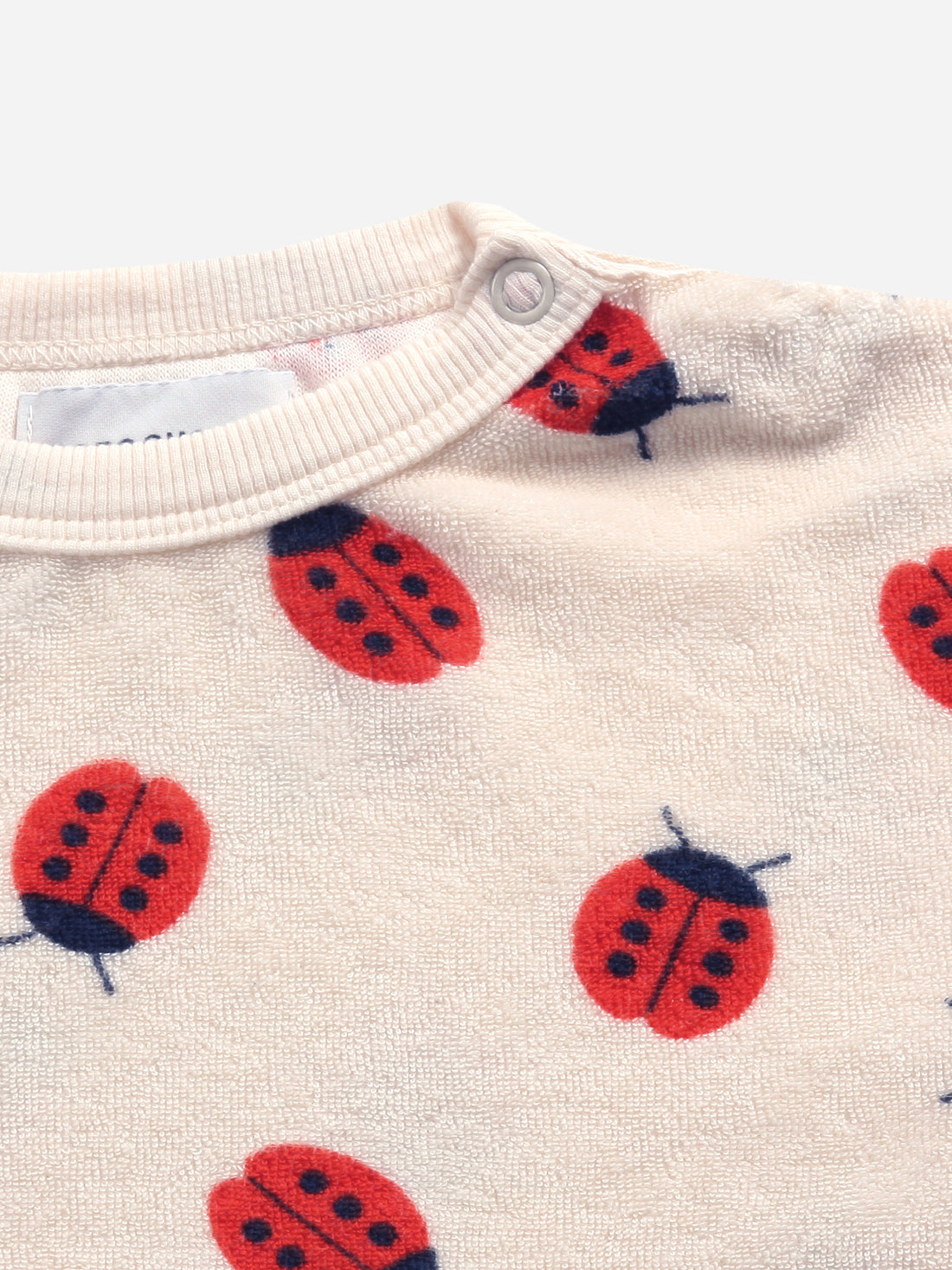 ladybug all over sweatshirt