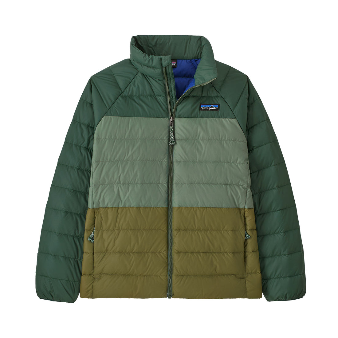 down sweater pinyon green