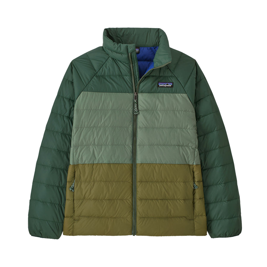 down sweater pinyon green