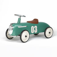 ride on roadster tender green