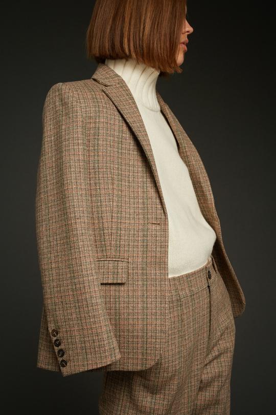 clint herringbone blazer