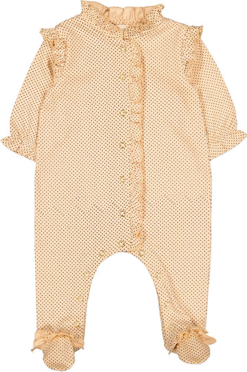 baby pommette pyjamas champange