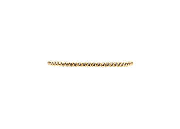 3mm yellow filled bracelet