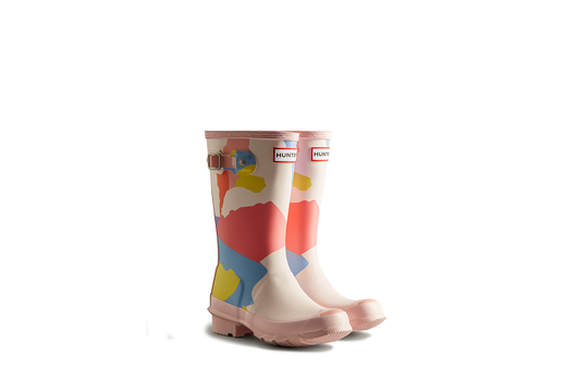 glacial camo print boots