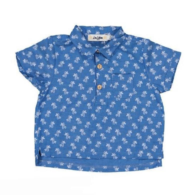 baby enzo shirt palm tree