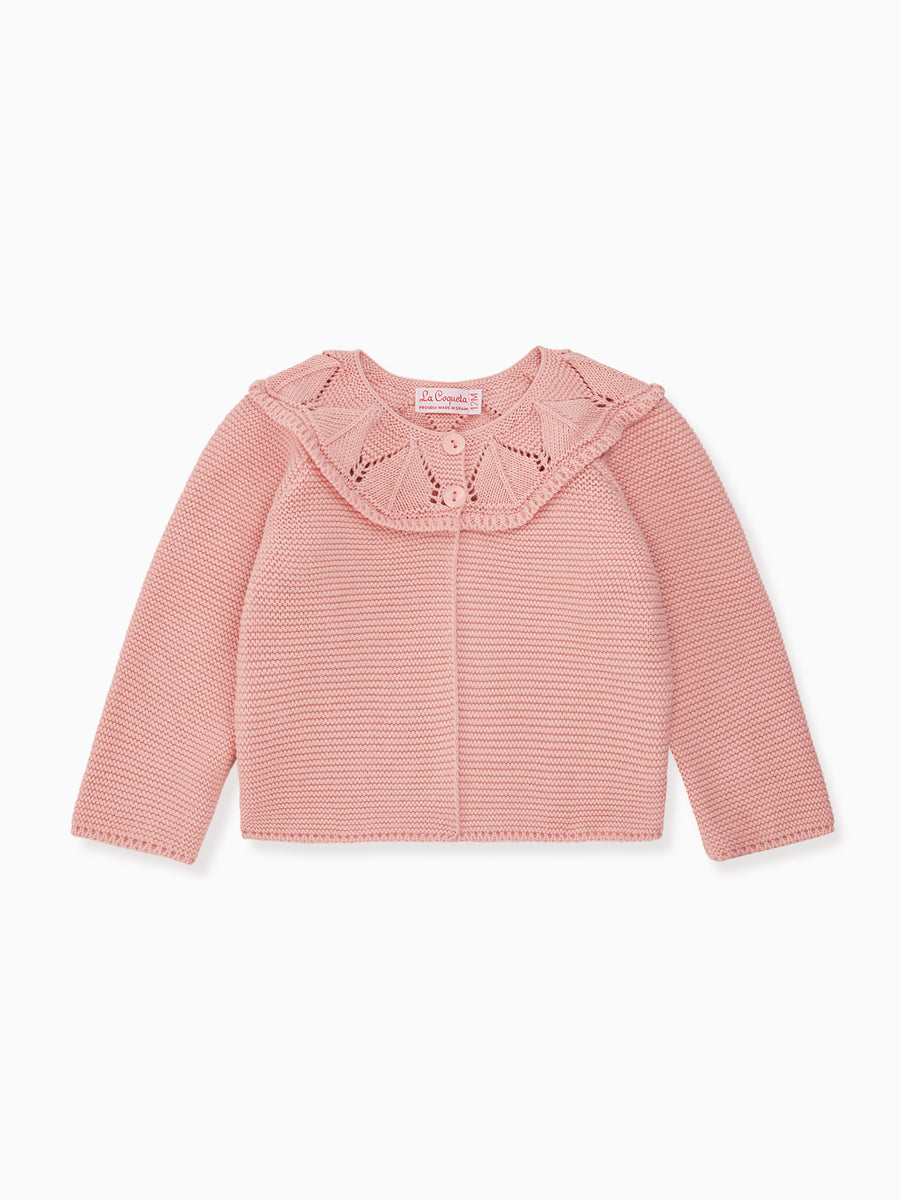 baby baena cardigan pink