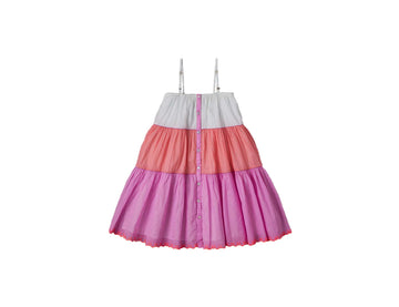 adeline dress coral spring