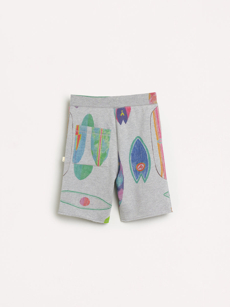 nin printed shorts
