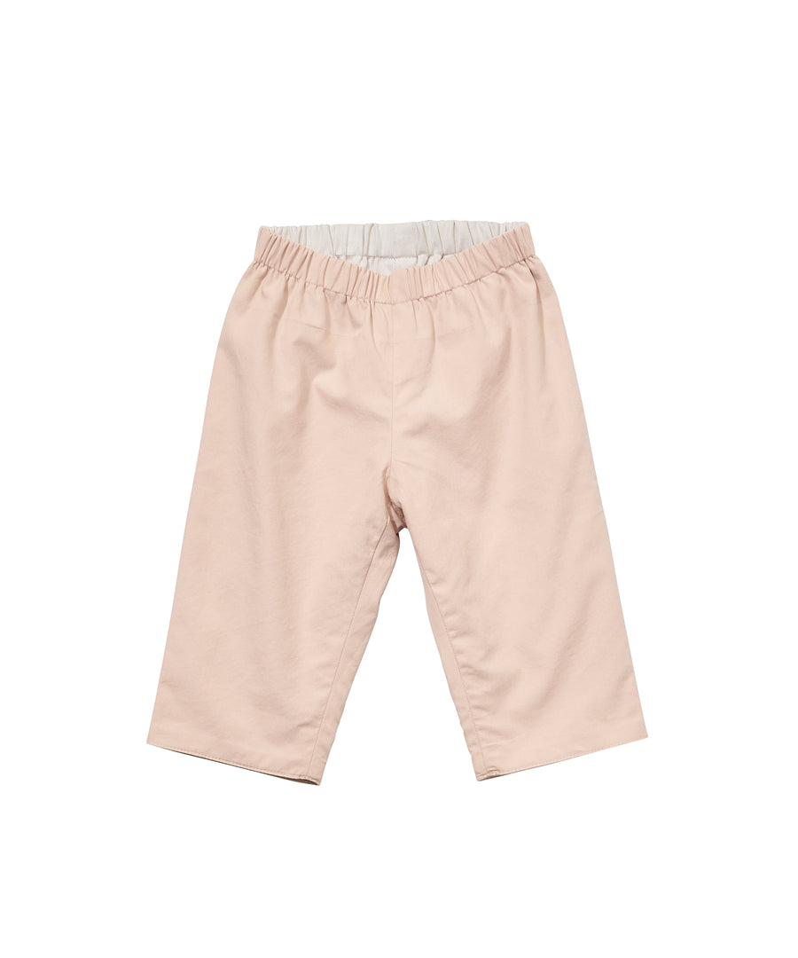 reversible baby pant pink