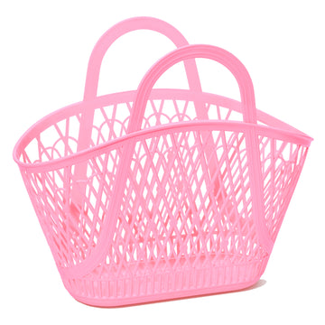 betty basket bubblegum pink
