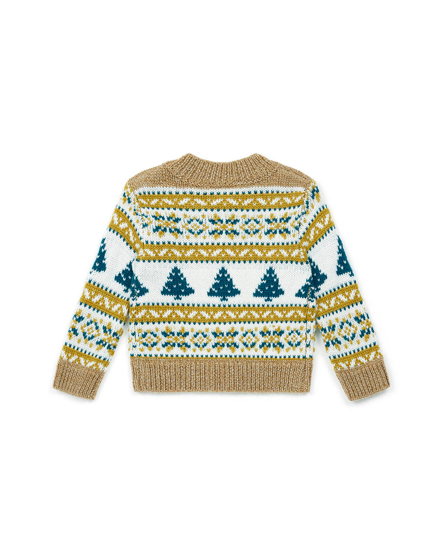 baby christmas cardigan lemon curd