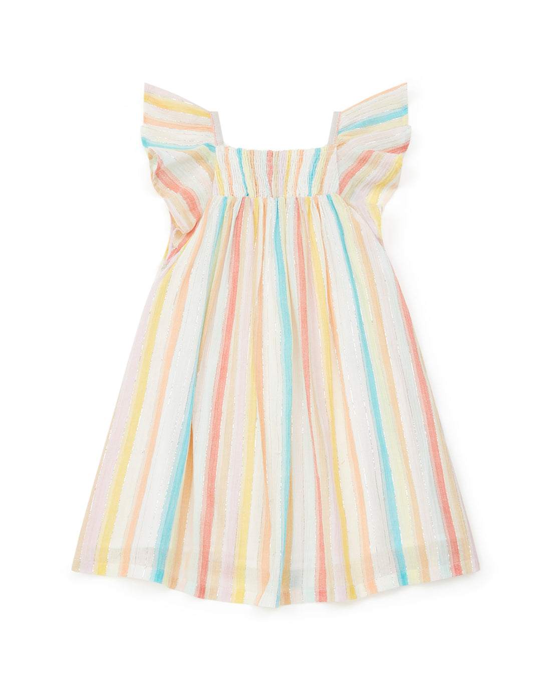 multi stripe dress
