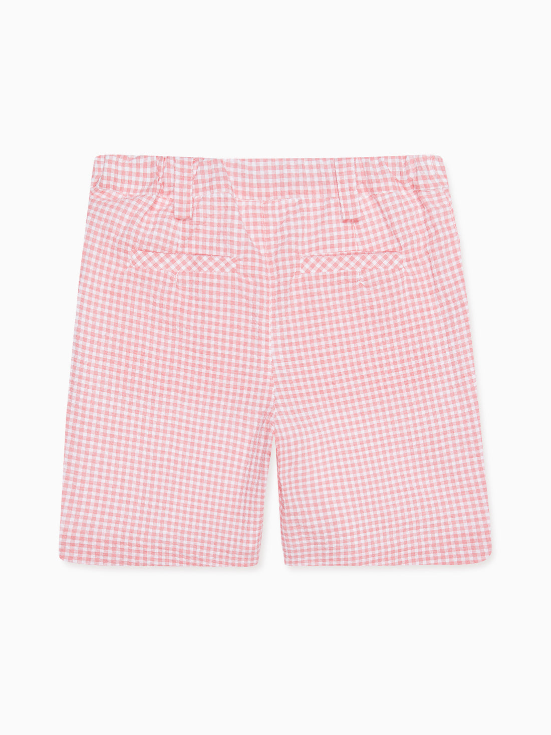 bocusi bermuda short red gingham