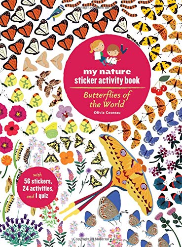 my nature sticker activity: butterflies of the world