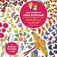 my nature sticker activity: butterflies of the world