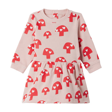 baby mushrooms dress