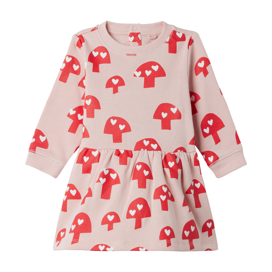 baby mushrooms dress