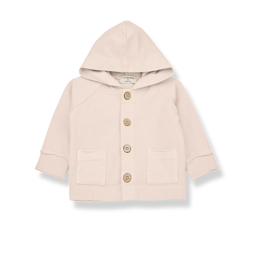 roger hooded jacket rose