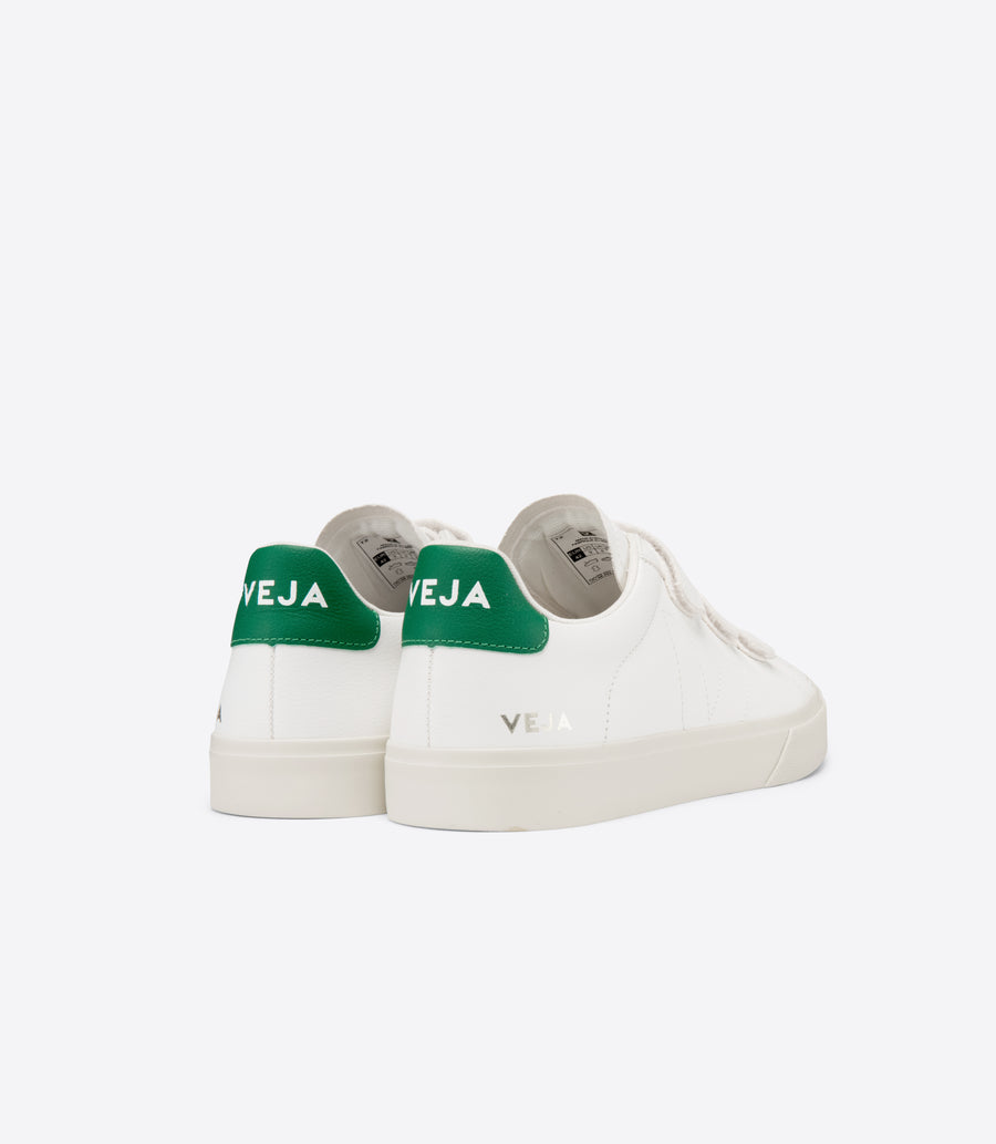 women's recife chromefree velcro sneakers white emeraude