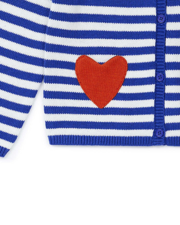 cardigan heart pockets