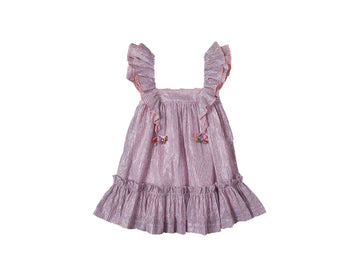 robin dress ballet stripe