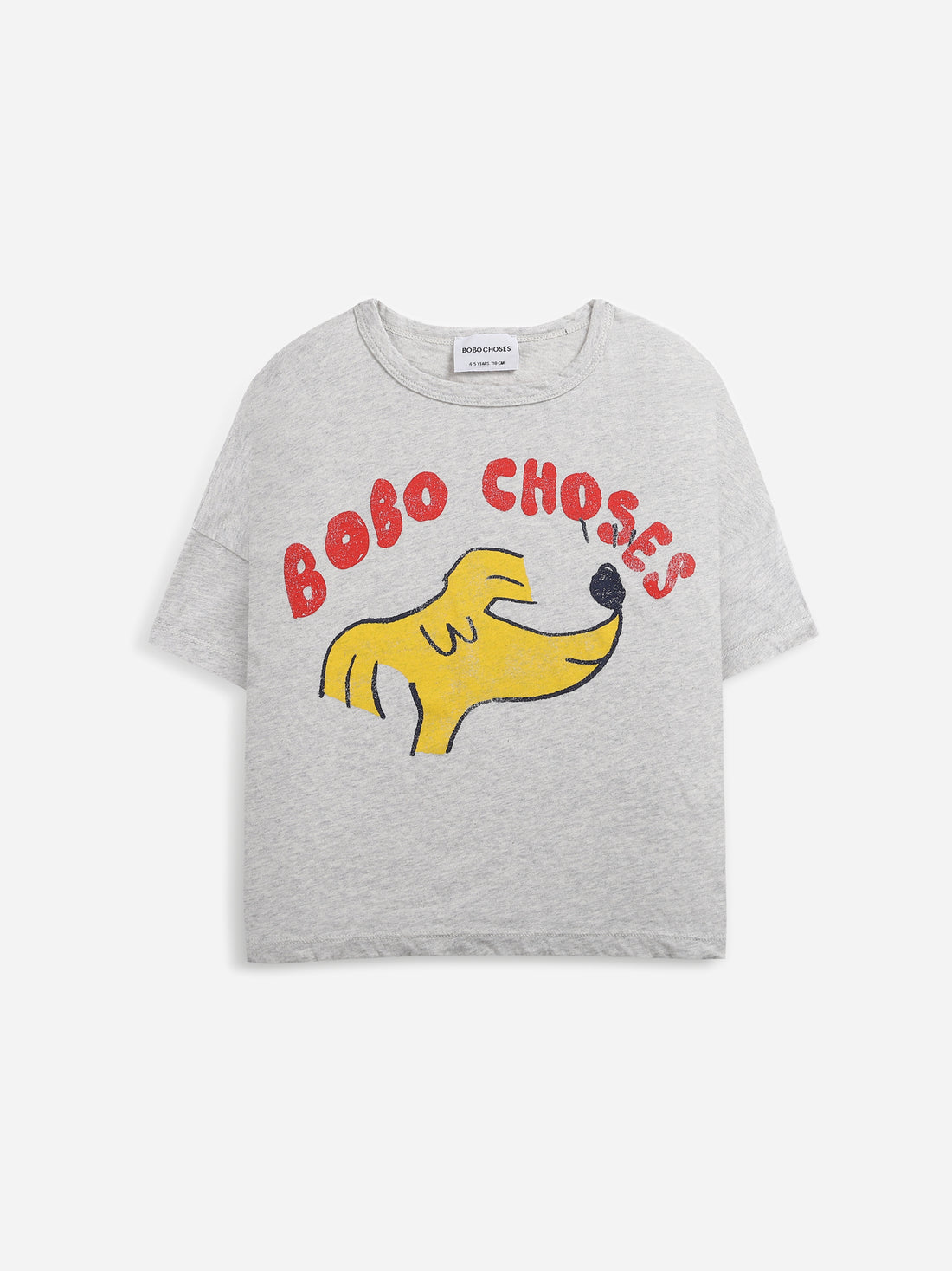 sniffy dog graphic print tee