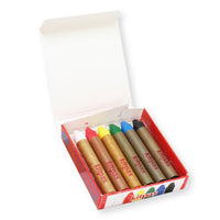 kitpas crayons medium 6 colors