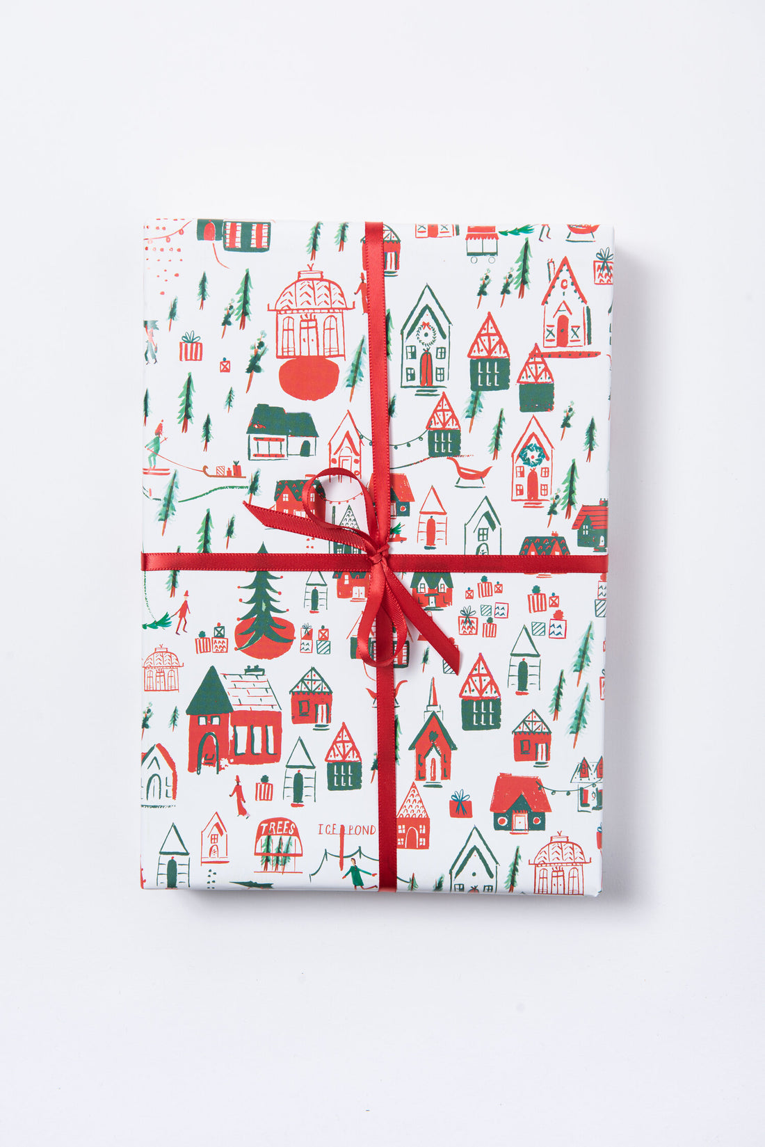 this town is a gem holiday wrap (roll of 3 sheets)