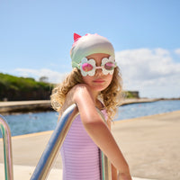 flower mini swim goggles