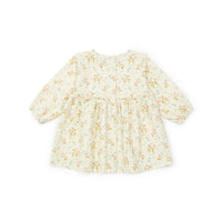baby dress daisy creme
