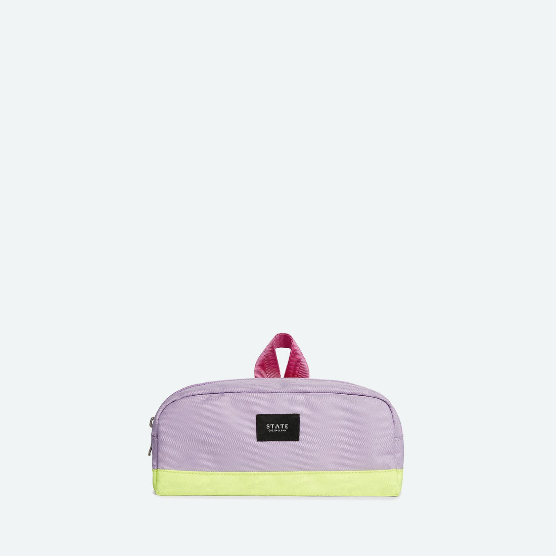 clinton pencil case pink lemon
