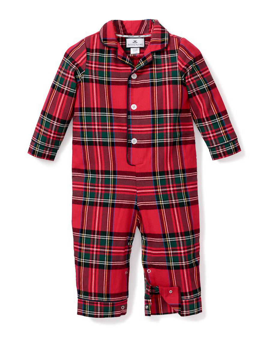 imperial tartan romper