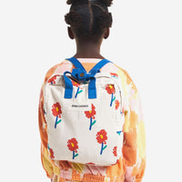 flowers all over school bag