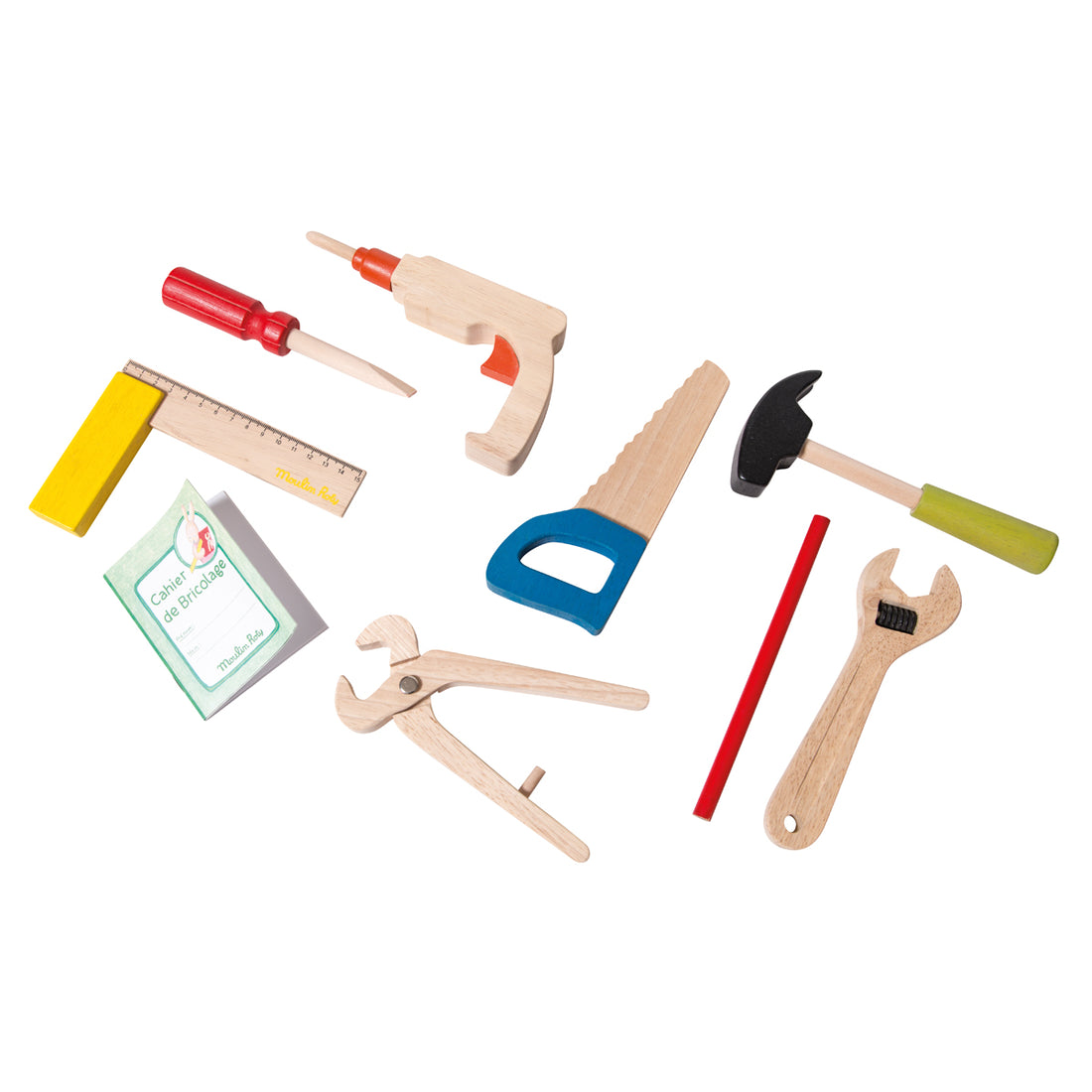 wooden tool valise