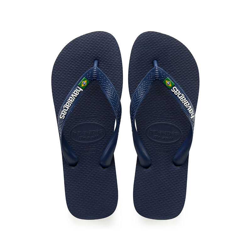 brazil logo sandal navy