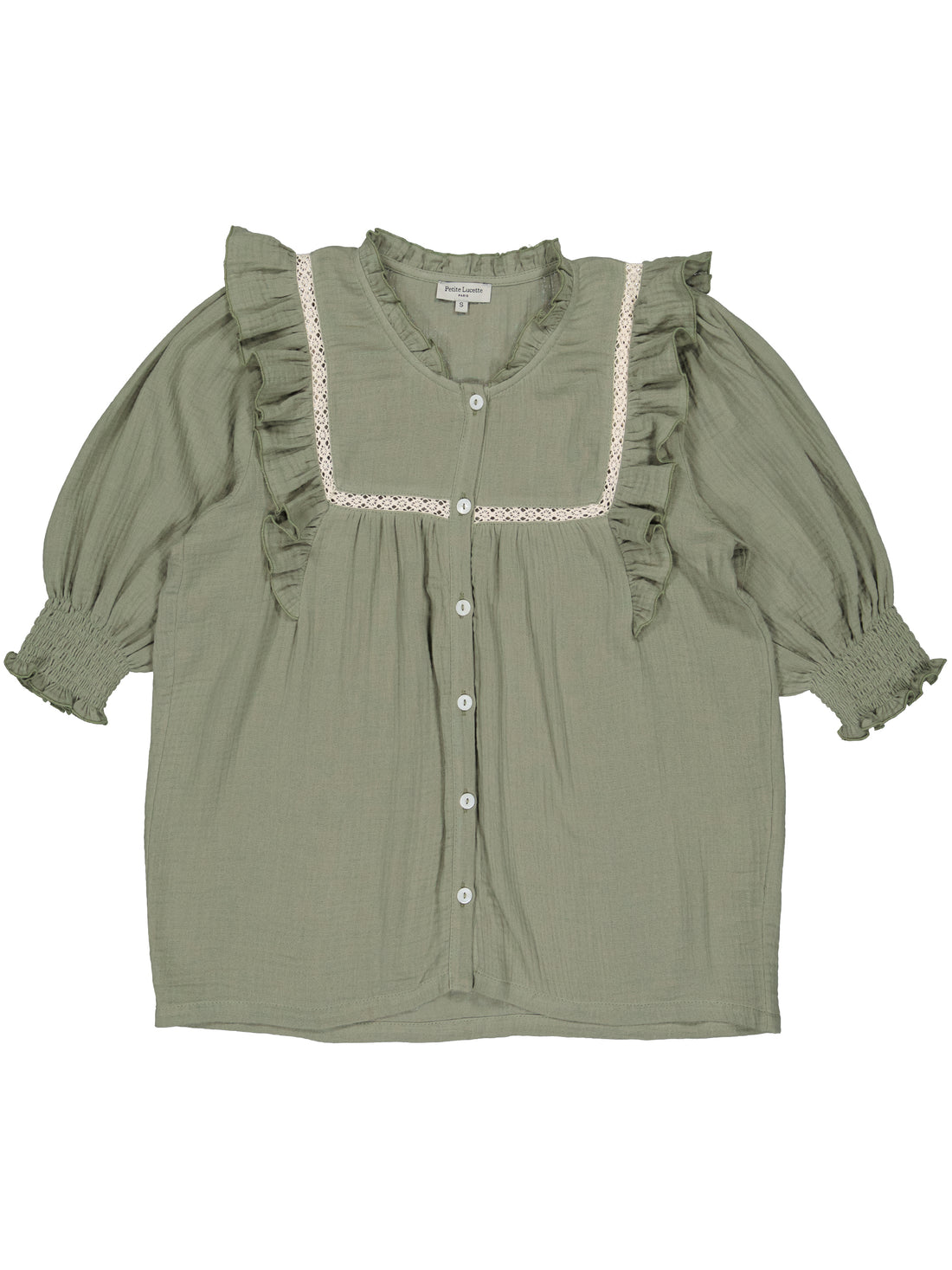women's blerta blouse olive