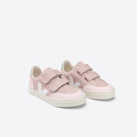 v-12 velcro canvas sneaker white matcha