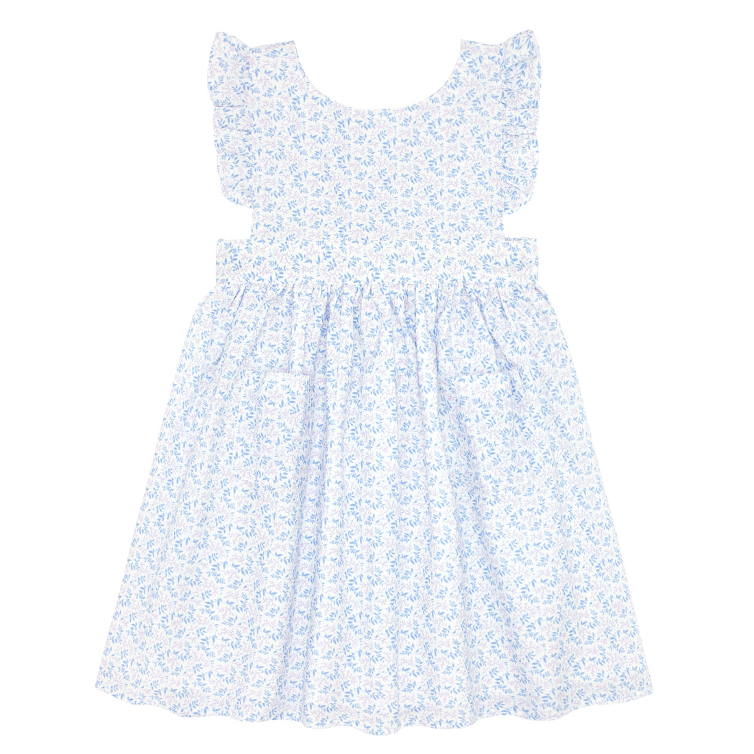 baby botanic ruffle sleeve dress