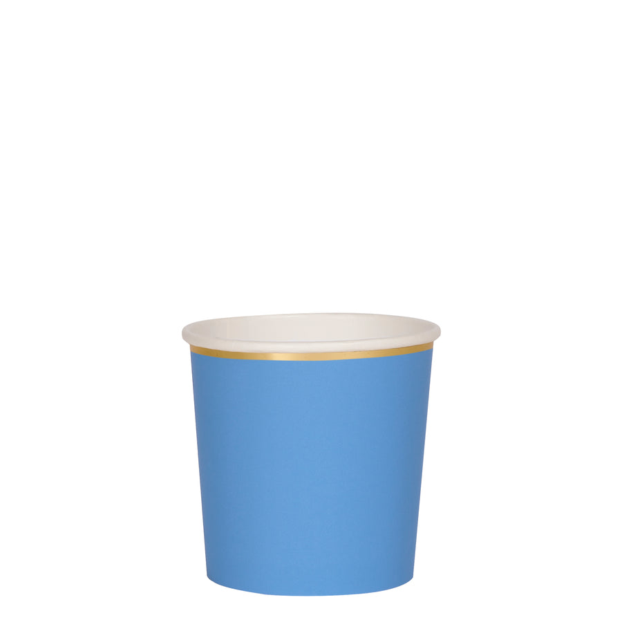 blue tumbler cup