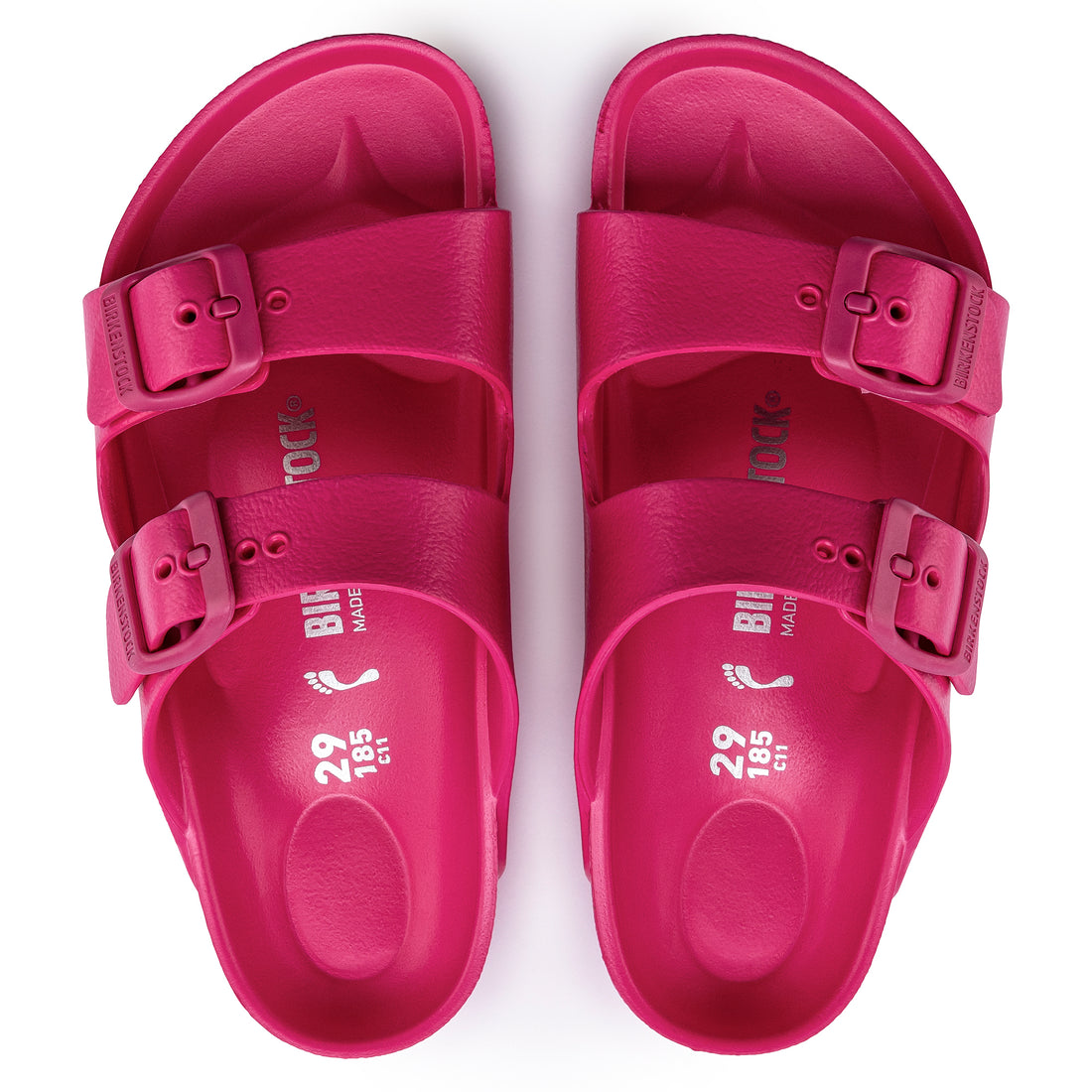 arizona kid sandals purple eva