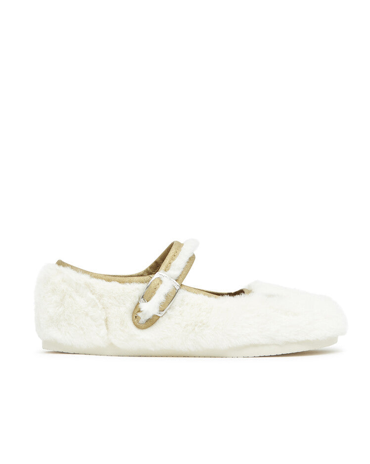 baby mia slippers ecru