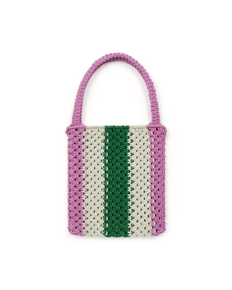 girls rose crochet bag