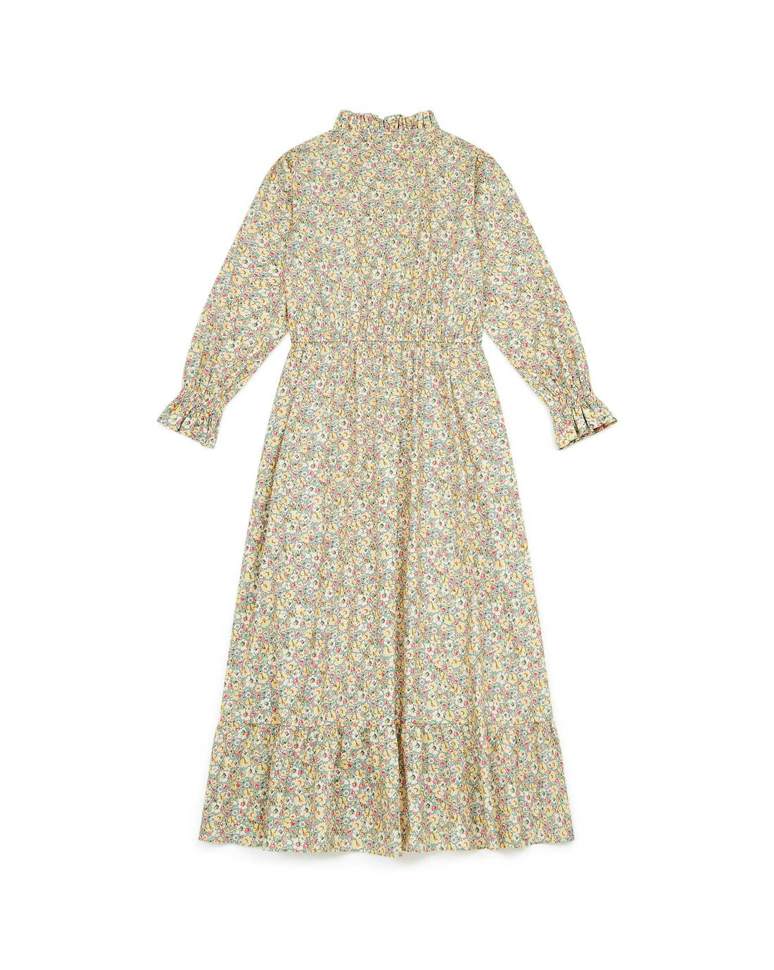 women's grace gold button dress