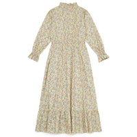 women's grace gold button dress