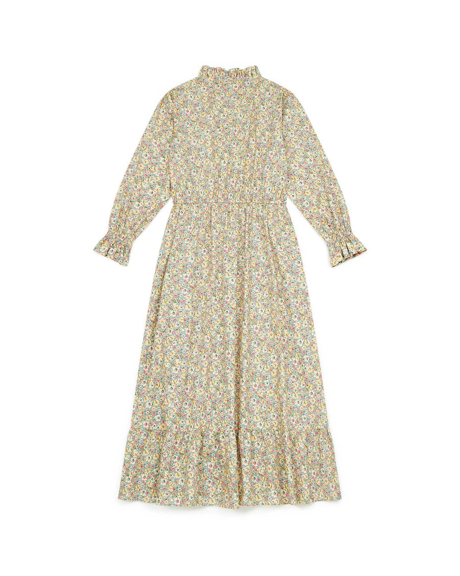 women's grace gold button dress
