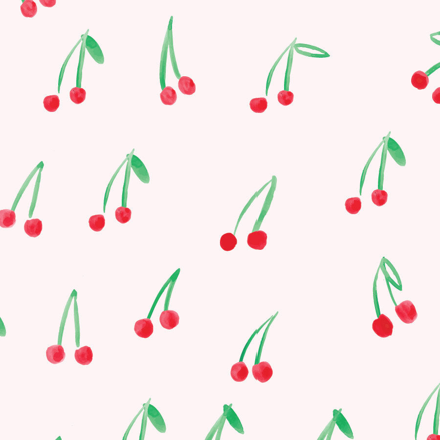 cherries on top gift wrap sheets