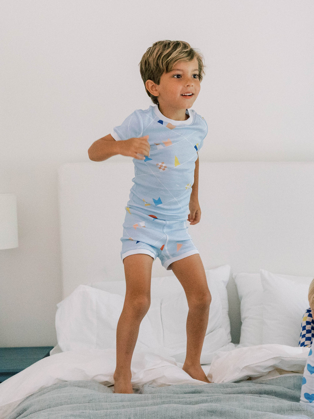 organic short pajama set
