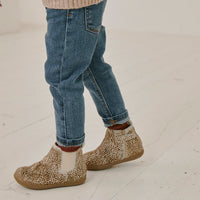 arlo booties leopard hair