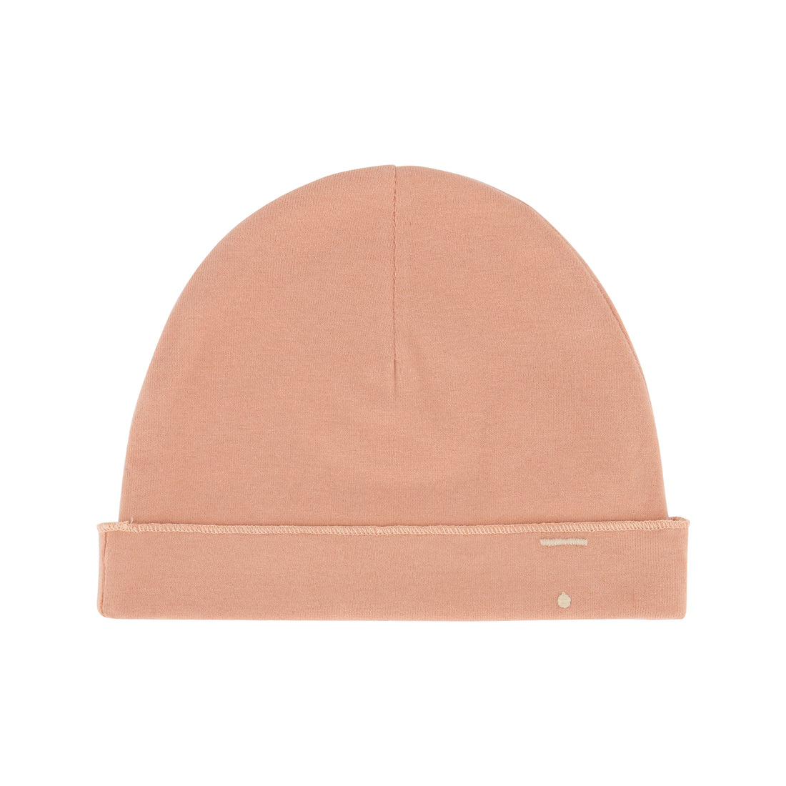 baby beanie rustic clay
